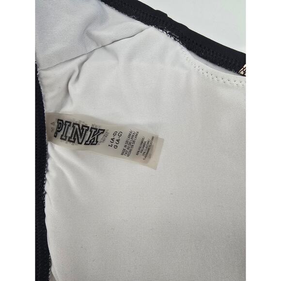 PINK by Victoria’s Secret Colorblock Halter Bikini Set - Picture 4 of 6